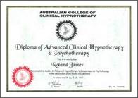 Diploma of Hynotherapy