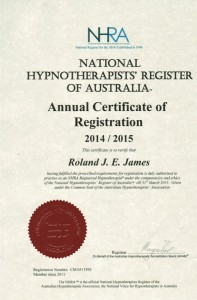 Registration of Australia certificate