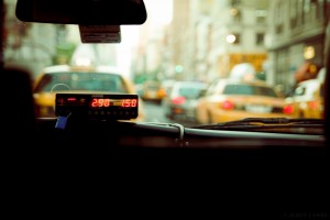 driving ahead