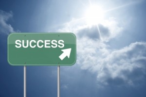 Success sign